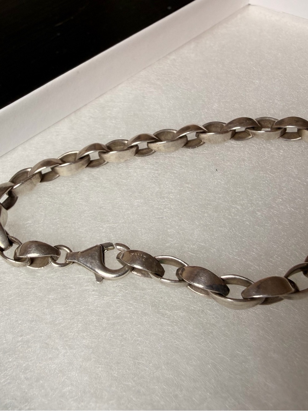 Zina Beverly Hills Silken Link Bracelet - Silver 925 marked